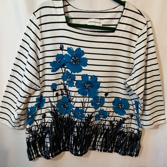 Alfred Dunner Tops - Alfred Dunner Women’s Floral Blouse